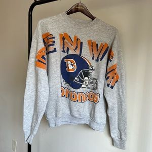 Vintage Denver Broncos Crewneck Sweatshirt